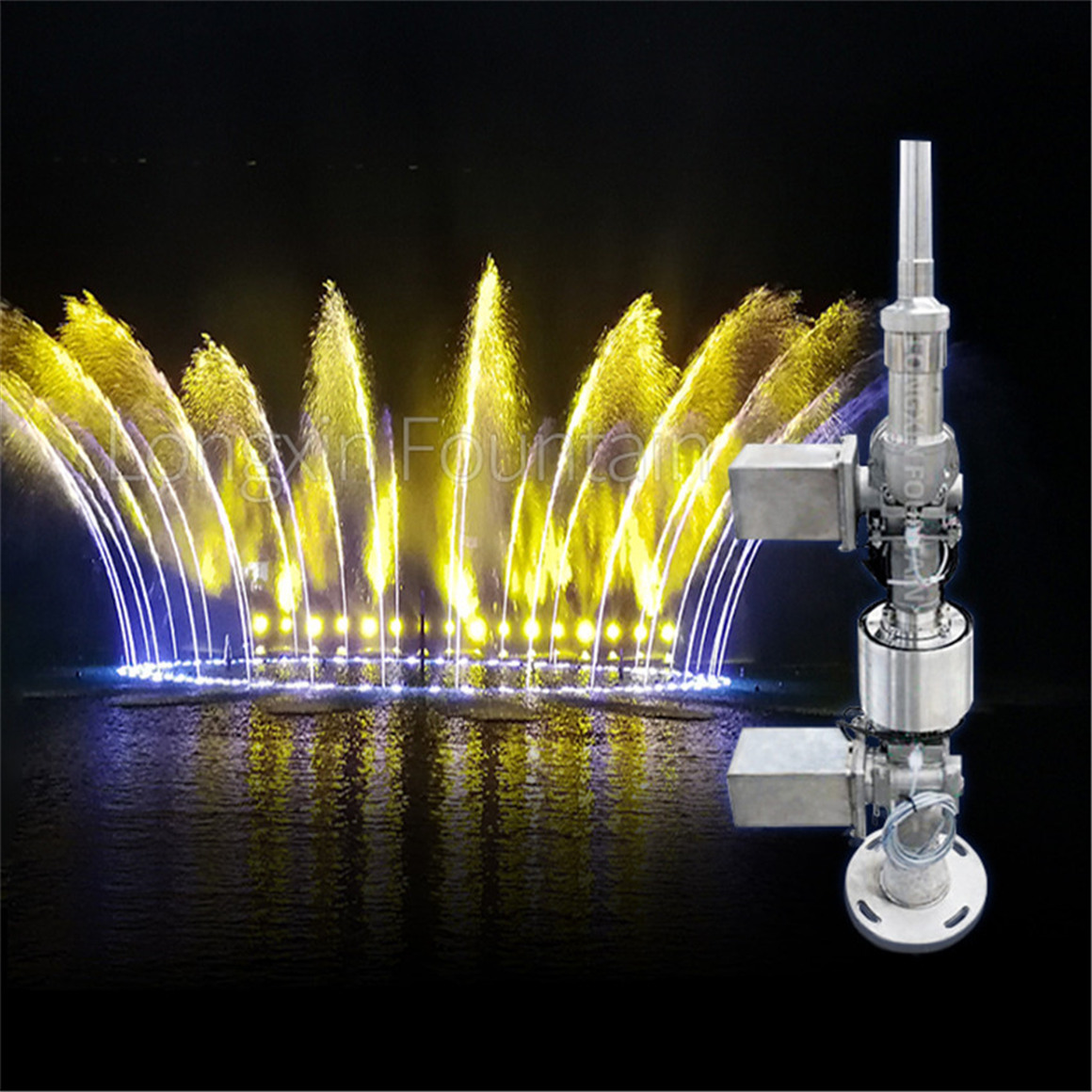 3D Swing Digital Fountain Nozzles ០៤