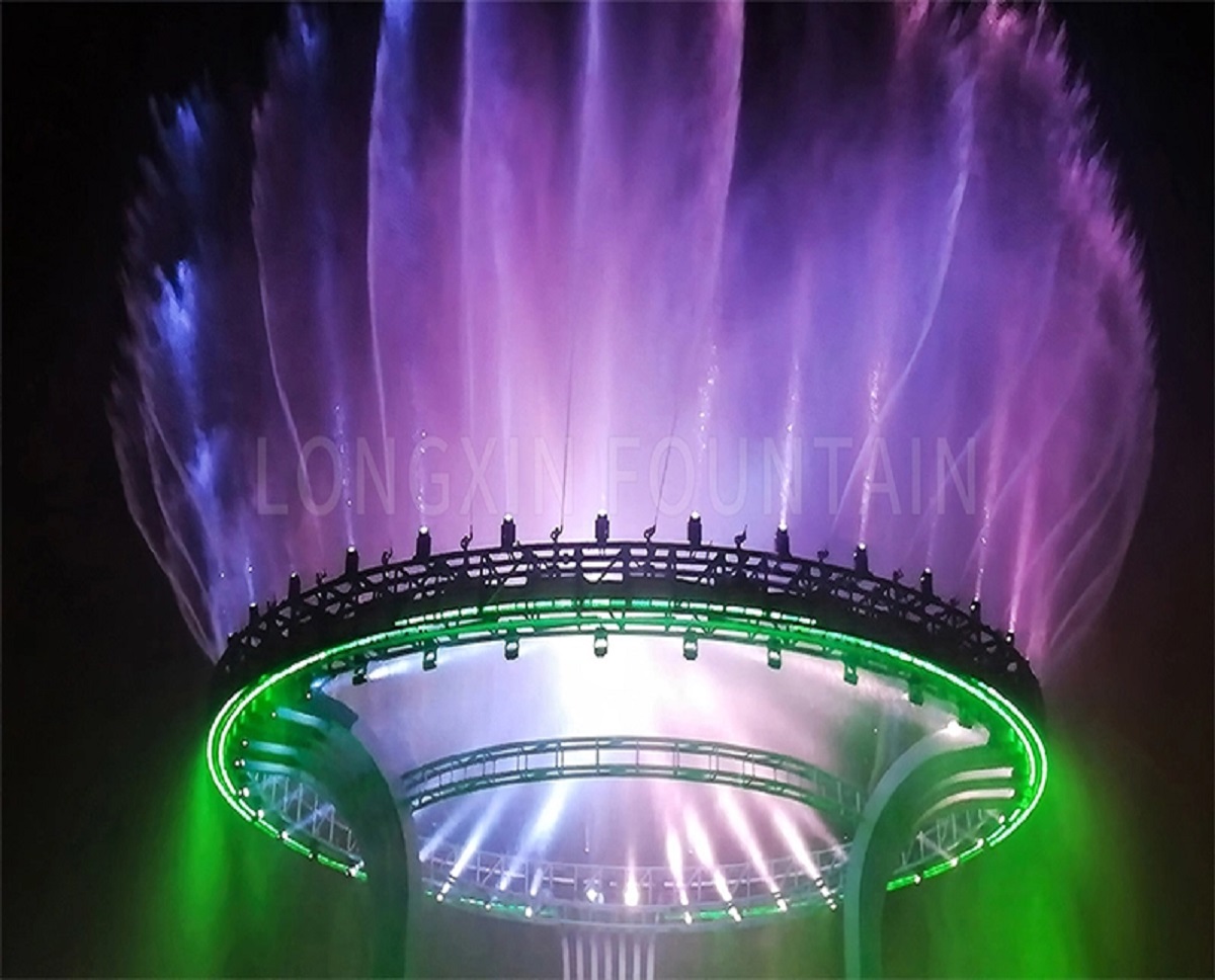 Fog Fountain with LED Lights: A Fusion of Technology and Aesthetic for Water Landscape