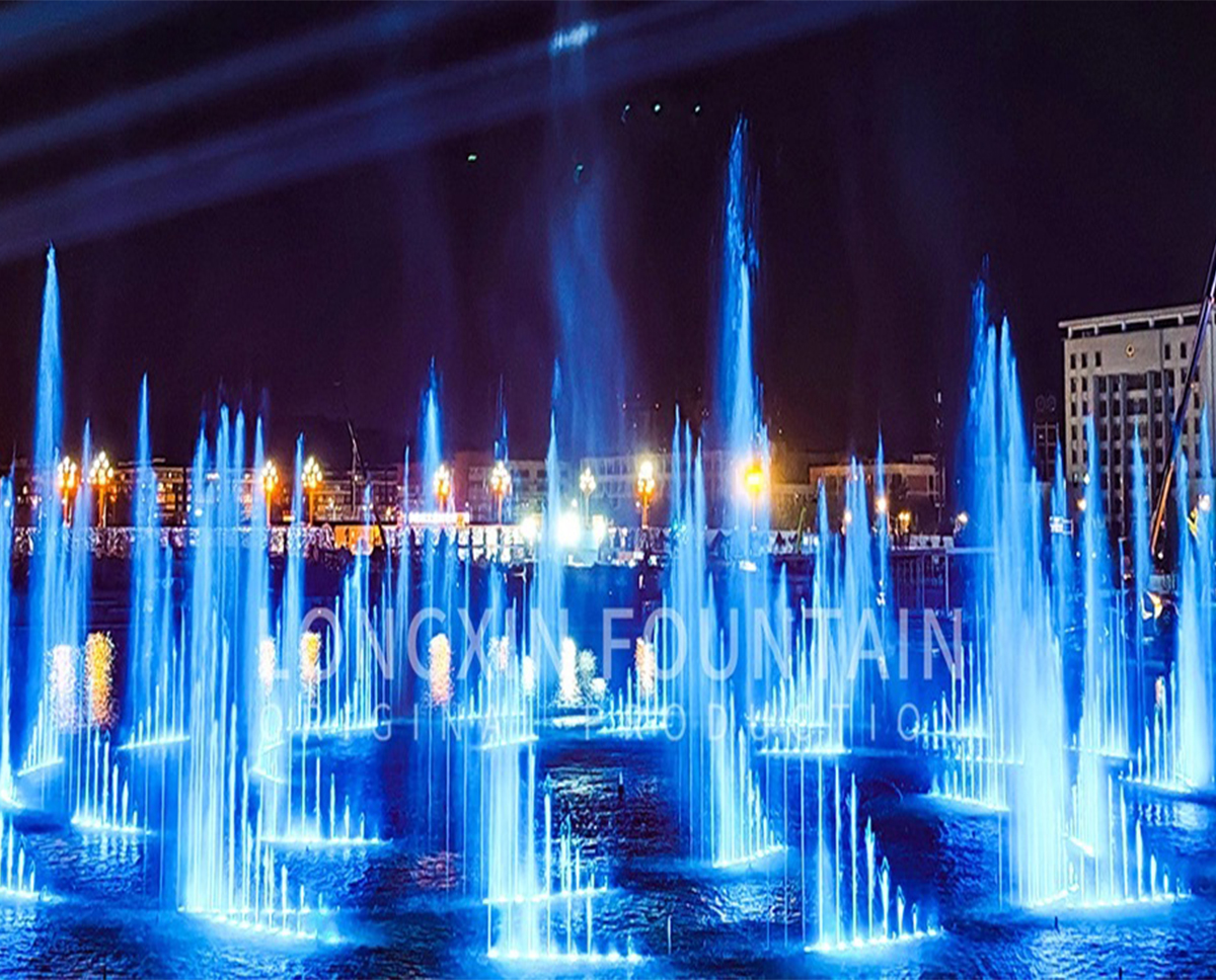 musical dancing fountain