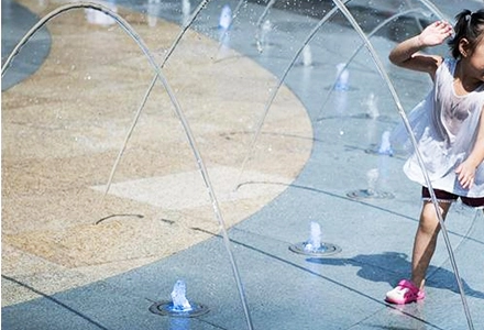 jumping jet fountain nozzle